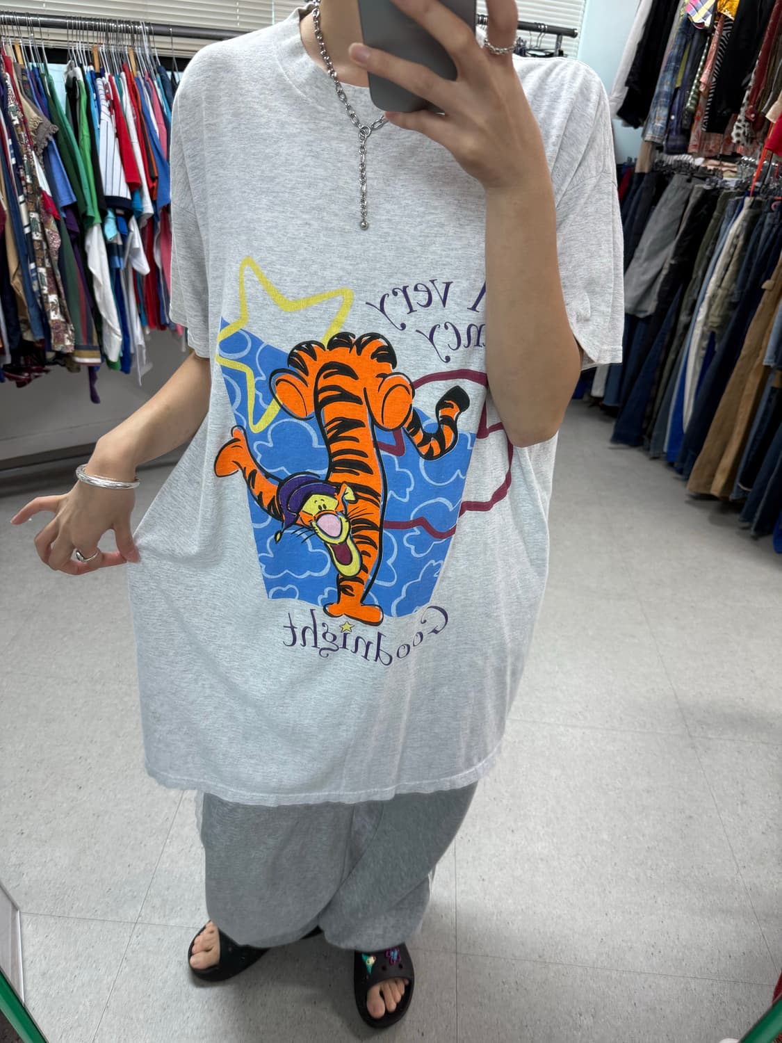 Usa pooh print tshirt  상품이미지2