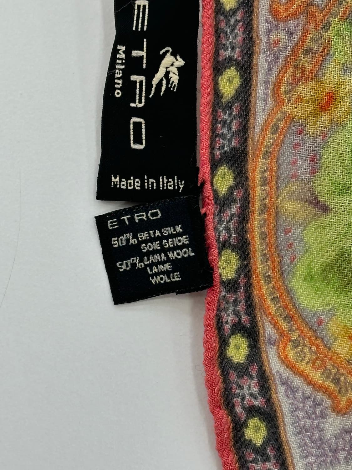 에트로 울 실크 숄 상품이미지8