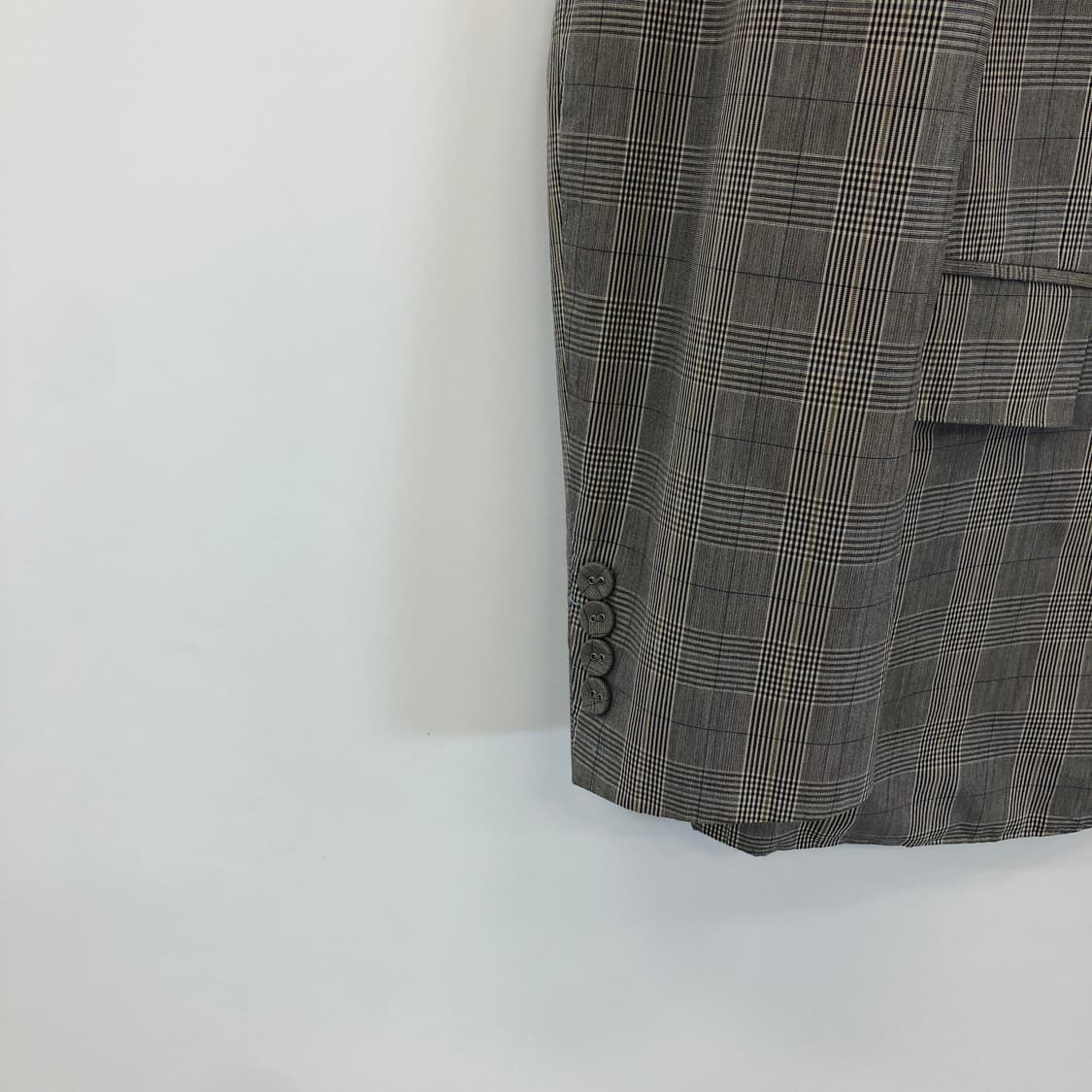 타임옴므 코튼 체크자켓 95 사이즈 상품이미지2