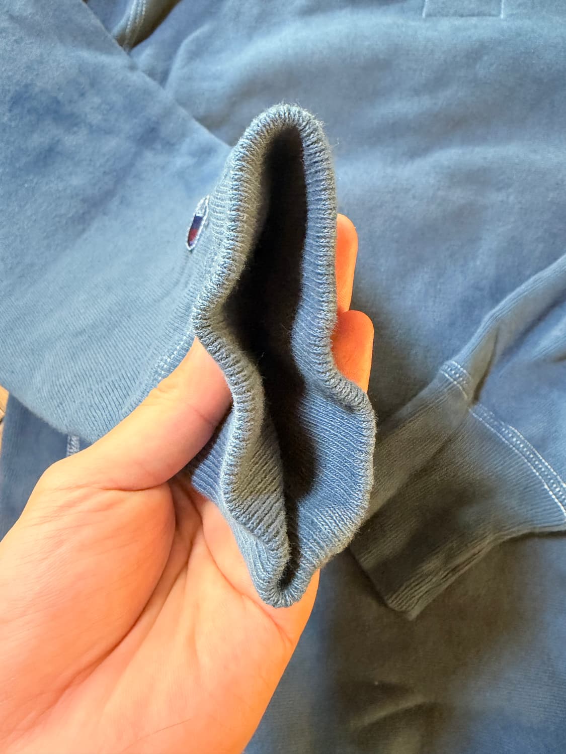 스투시x챔피온 리버스위브 스웻 상품이미지4