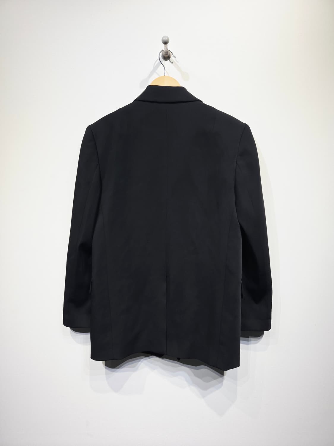 BLOSSOM 블러썸 블랙 피크드 라펠 싱글 자켓 상품이미지6