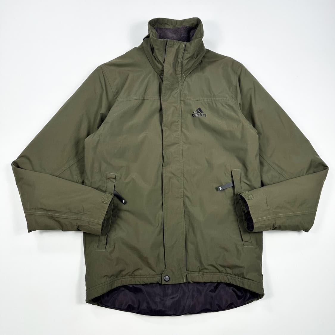 아디다스 오리지널 카키 바람막이 자켓 (M) 상품이미지2