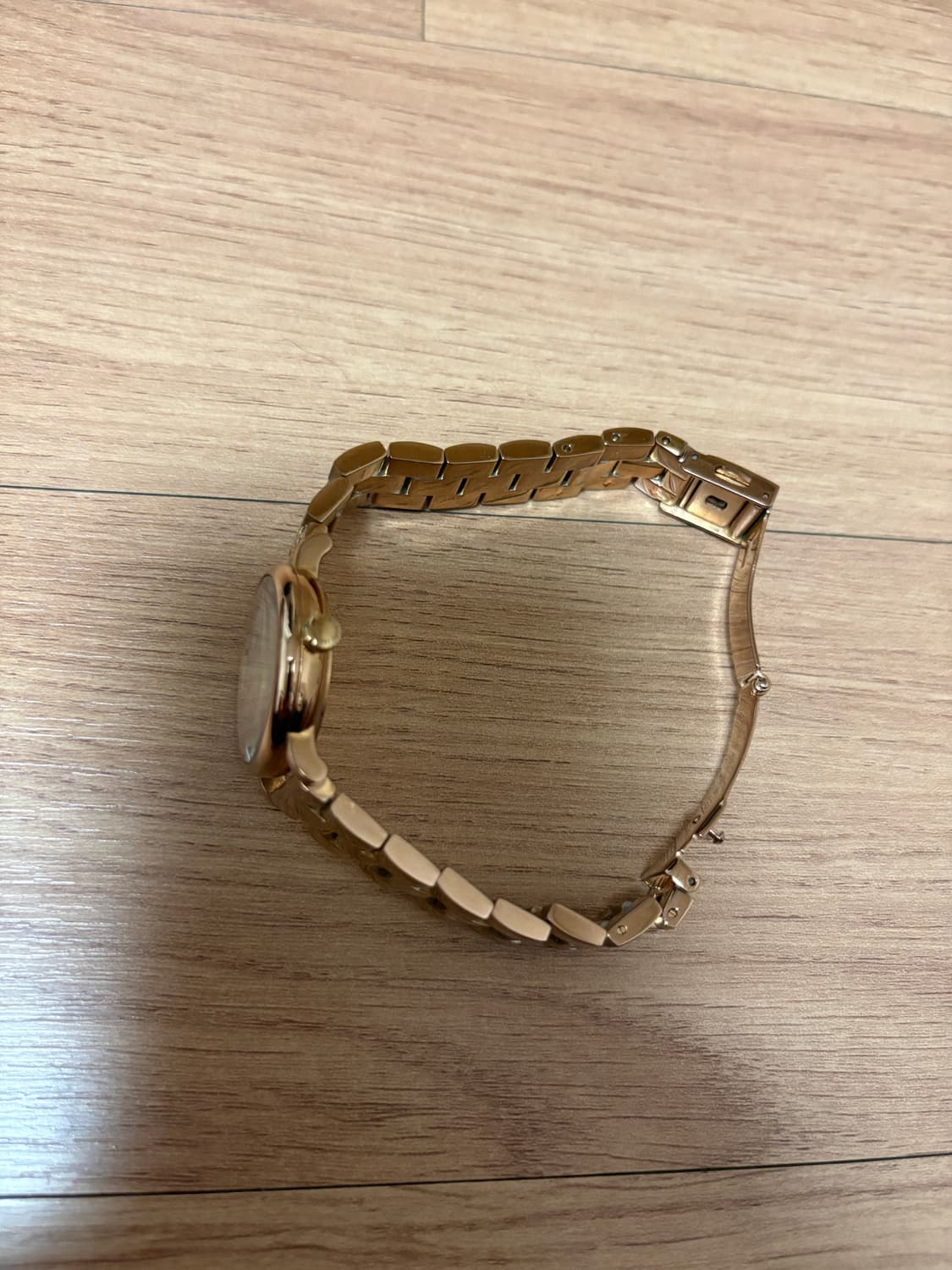 마크 제이콥스 Baker 화이트 다이얼 로즈 골드 여성용 시계 - 새 크 상품이미지4