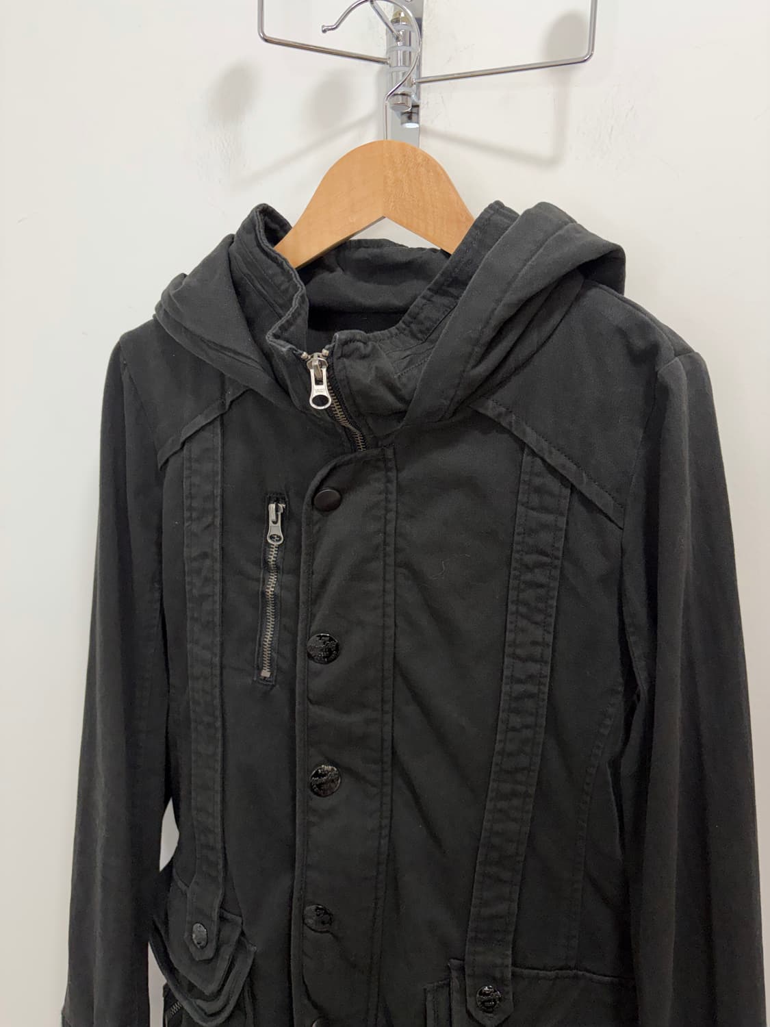 Maison Gilfy 블랙 그런지 펑크 자켓 상품이미지7