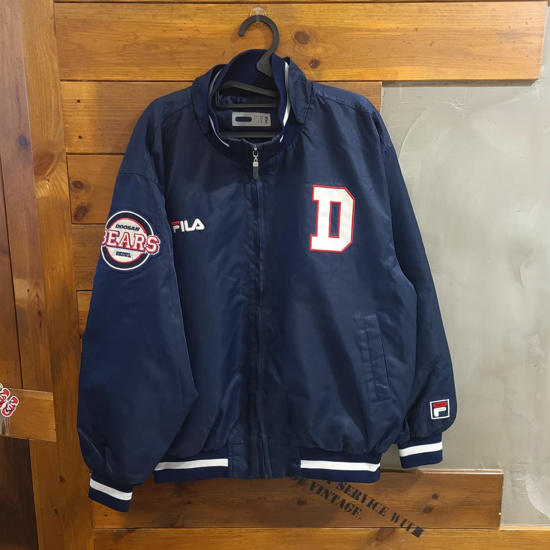 휠라 두산베어스 야구점퍼 100 상품이미지1