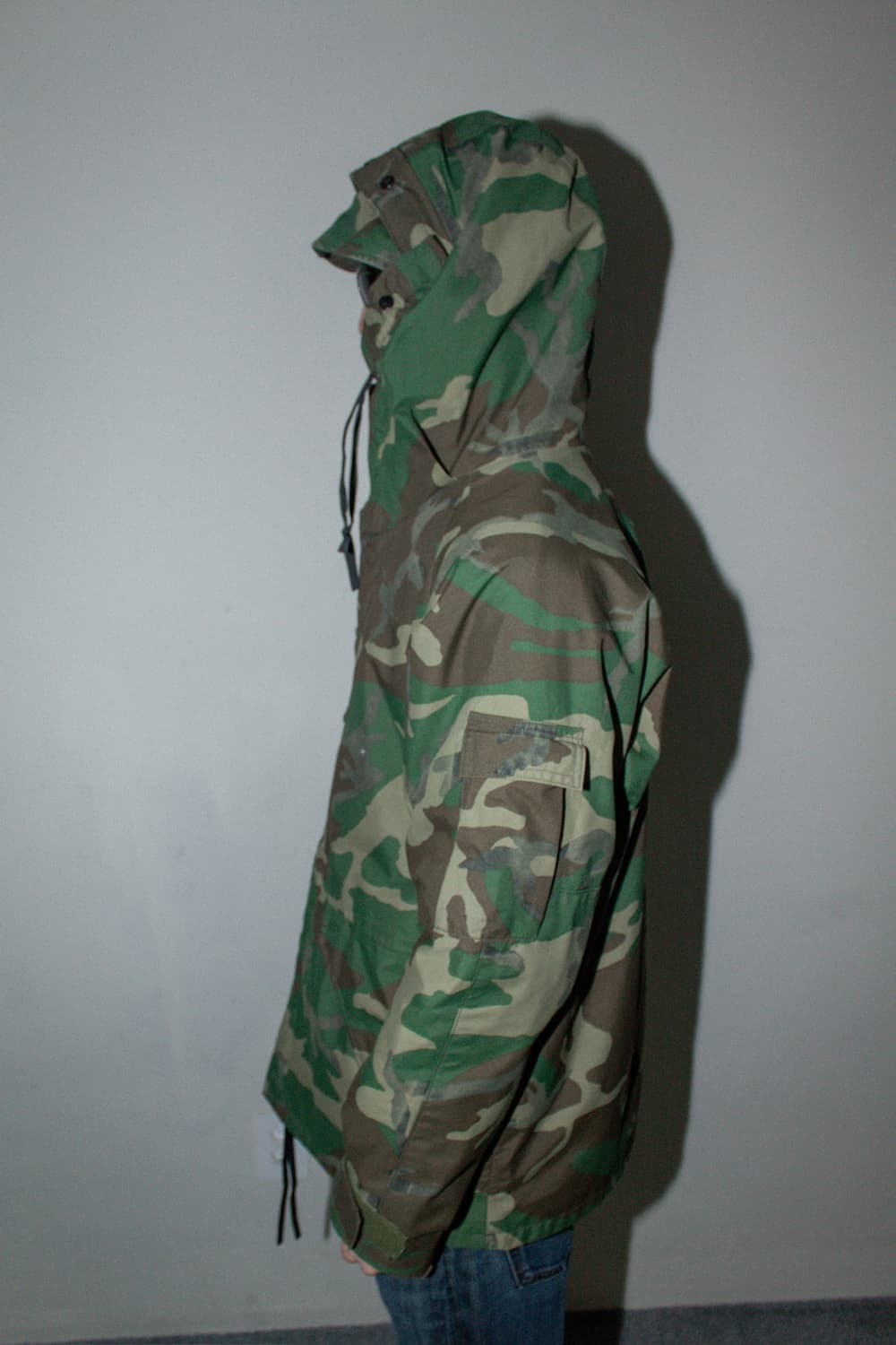 90s US ARMY 미군 오리지널 1세대  우드랜드 파카 M-R 상품이미지2