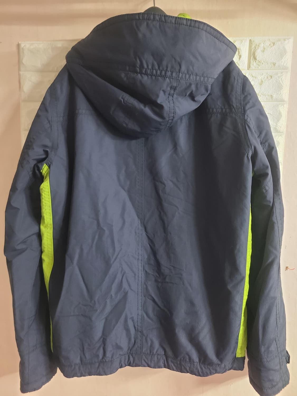 Abercrombie & Fitch 네이비 후드 점퍼 상품이미지3