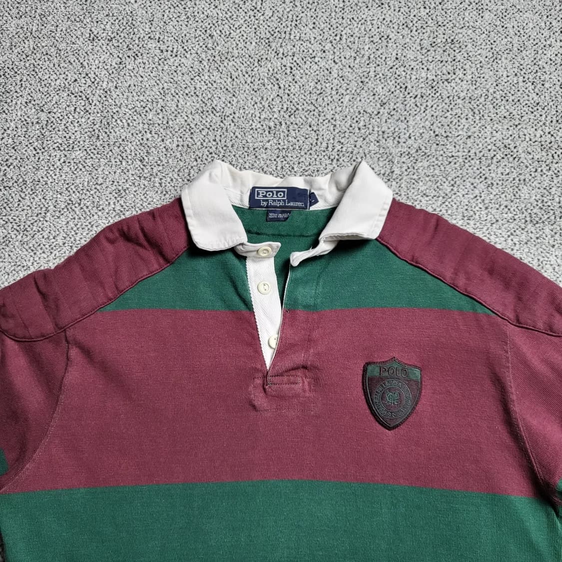 90s 폴로 랄프로렌 럭비티 L 상품이미지5
