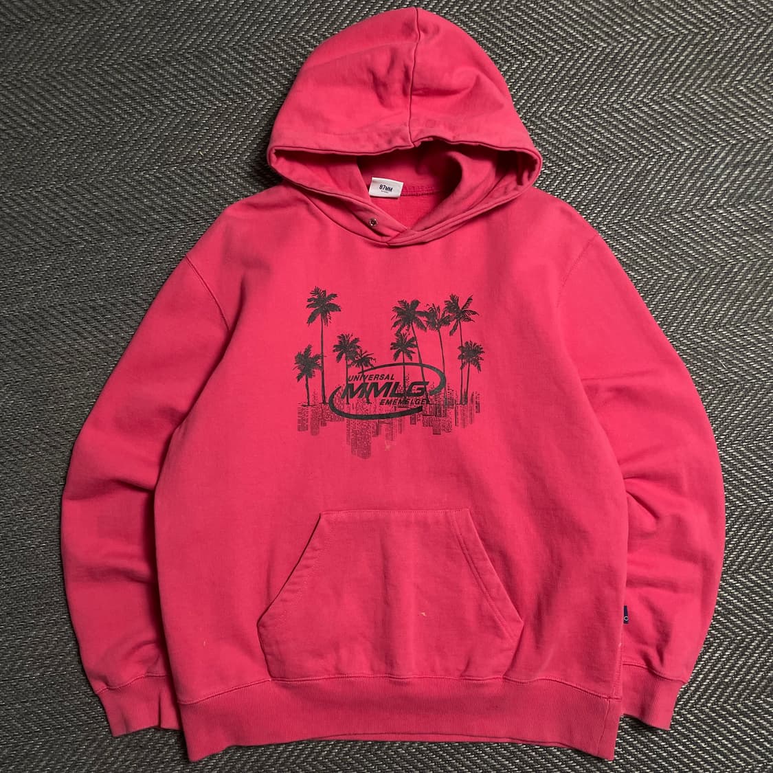 87mm Mmlg 빅로고 박시핏 후드 티셔츠y 5408 상품이미지2