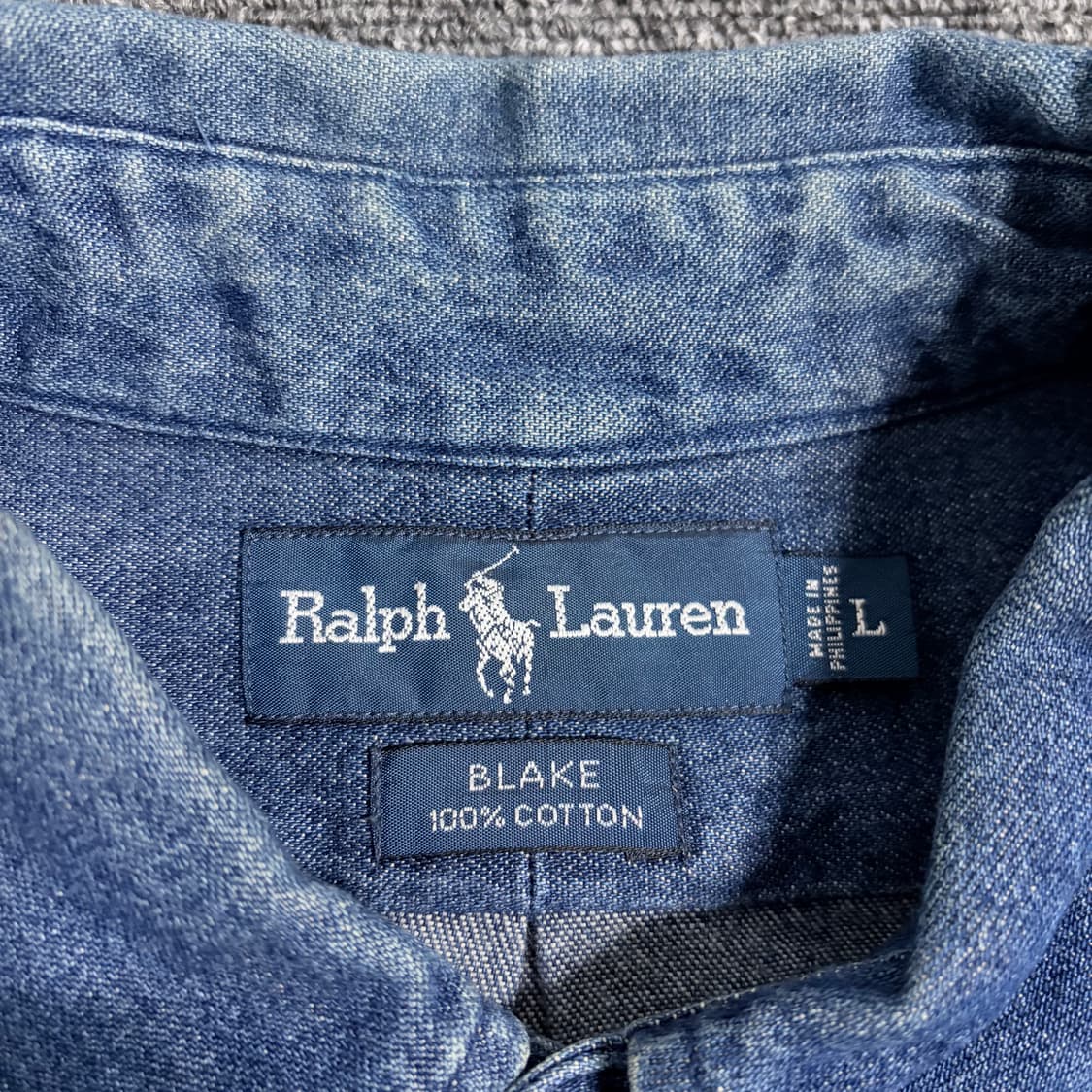 폴로 랄프로렌 블레이크 데님 셔츠 상품이미지5