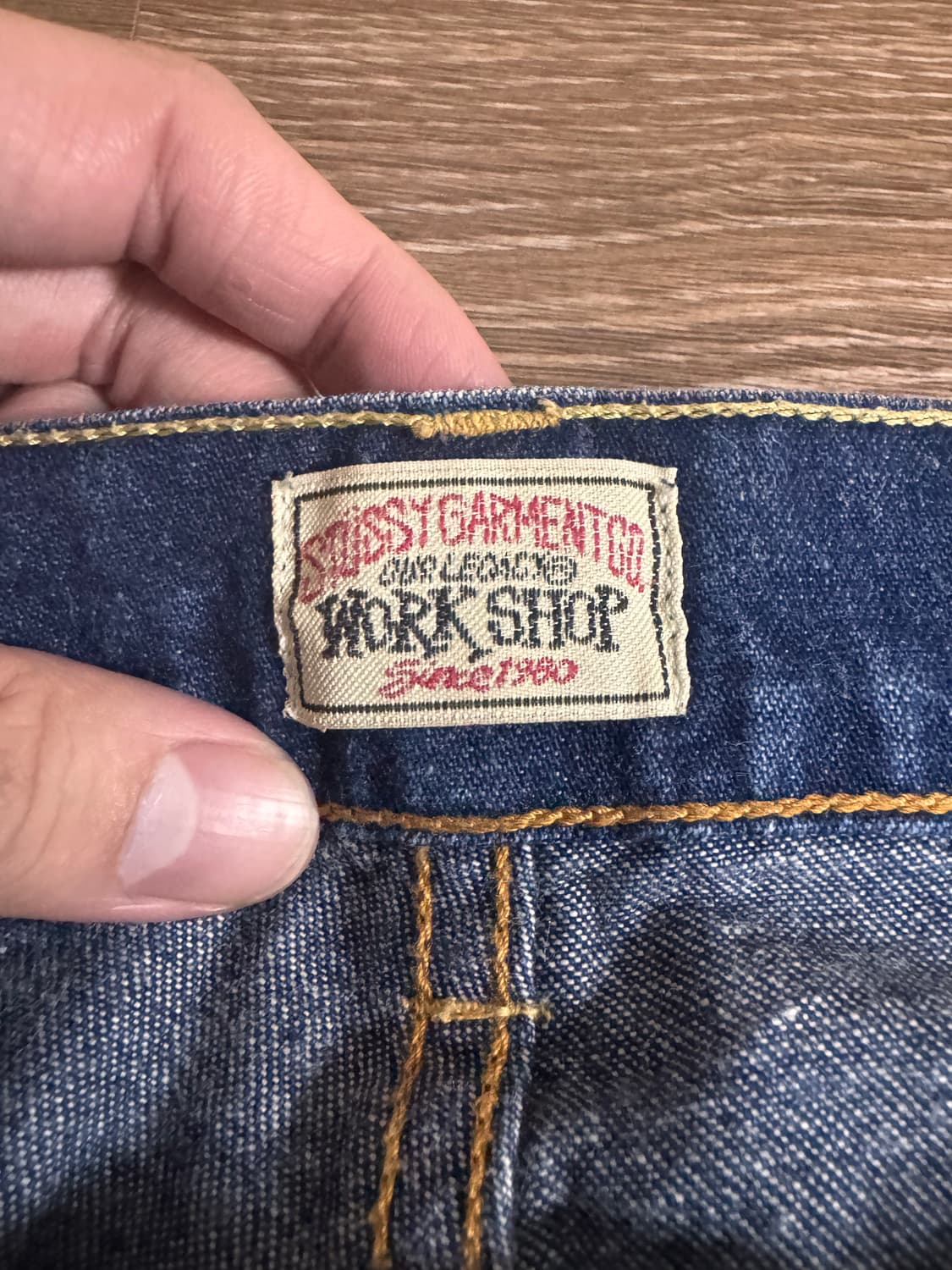 Our Legacy X Stussy indigo 상품이미지7