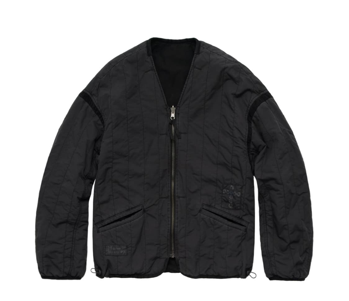 폴리테루 리버시블 라이너 자켓 블랙/차콜 4 (블차) 상품이미지2