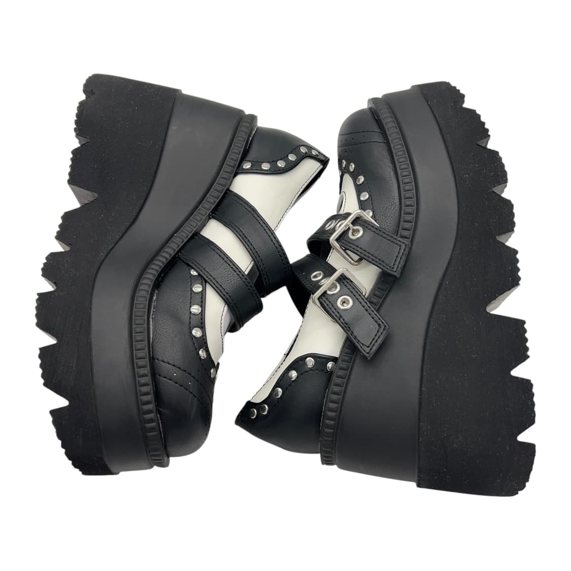 230 W 데모니아 쉐이커27 플랫폼 더블 버클스트랩 윙팁 메리제인 상품이미지3