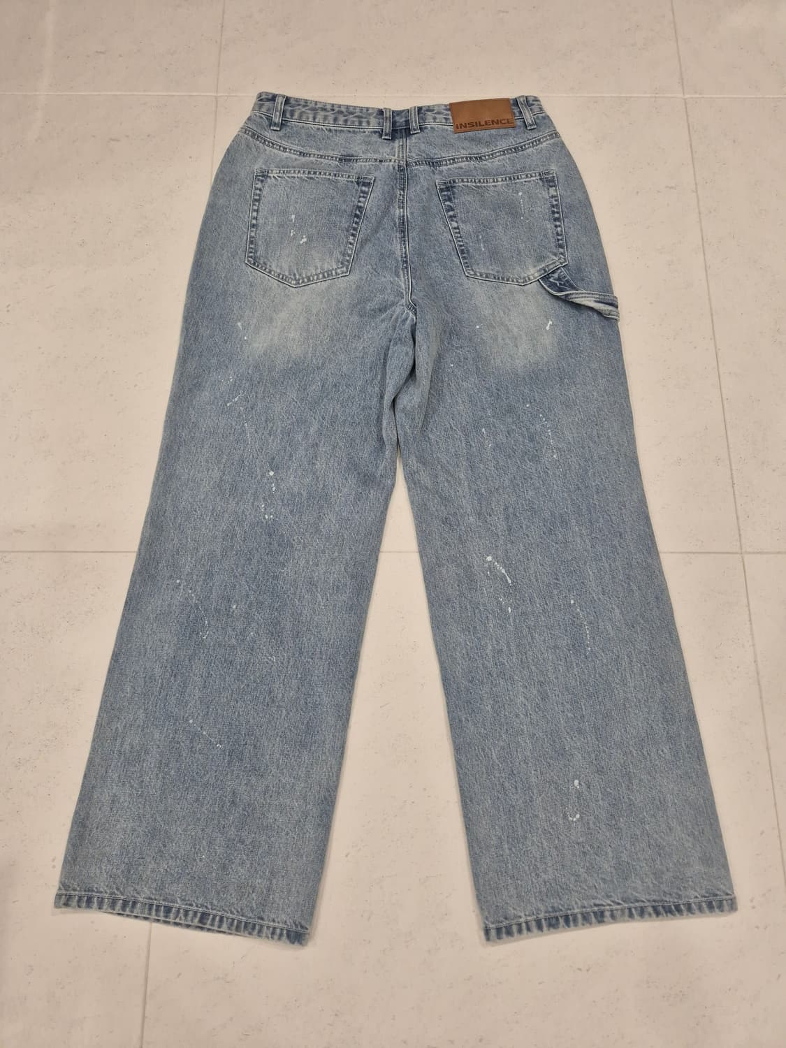 [인사일런스] 디스트로이드 페인티드 데님 L사이즈 상품이미지2