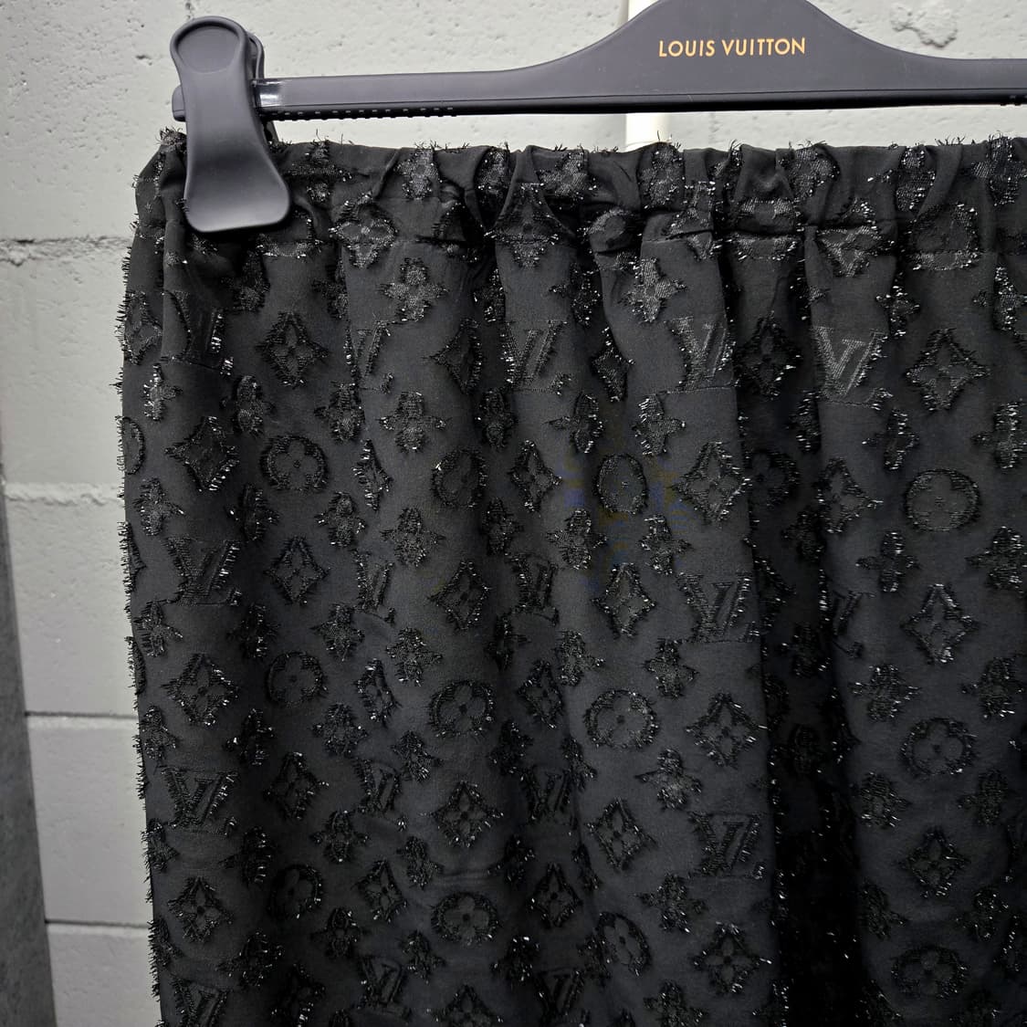 백화점판 / 루이비통 LV 모노그램 금장 스팽글 스커트 치마 38 상품이미지4