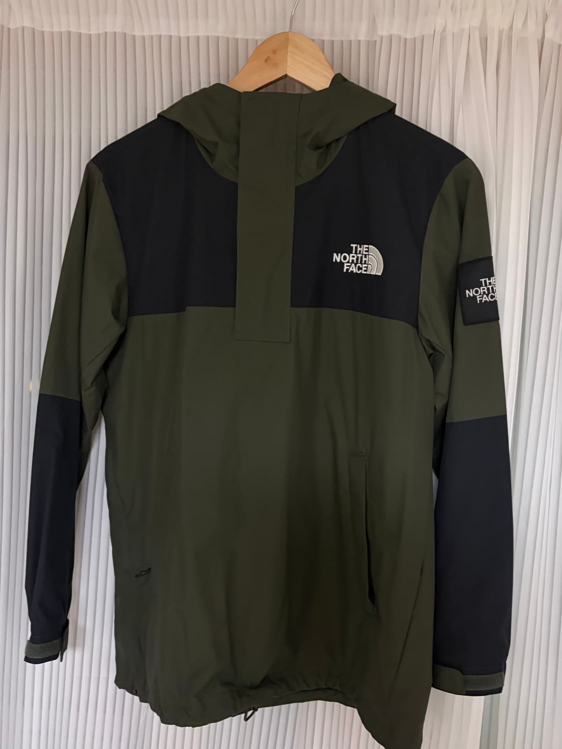 노스페이스 화이트라벨 아노락 카키 남녀공용 상품이미지2