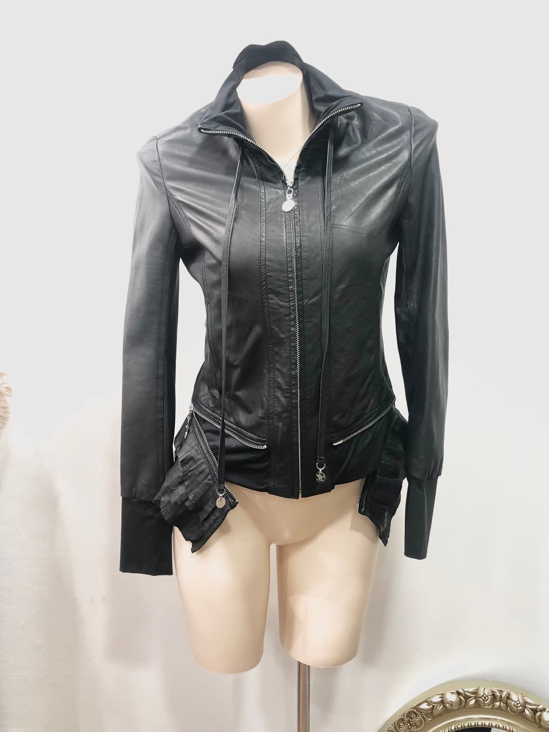 Patrizia Pepe sheepskin leather jacket 상품이미지1