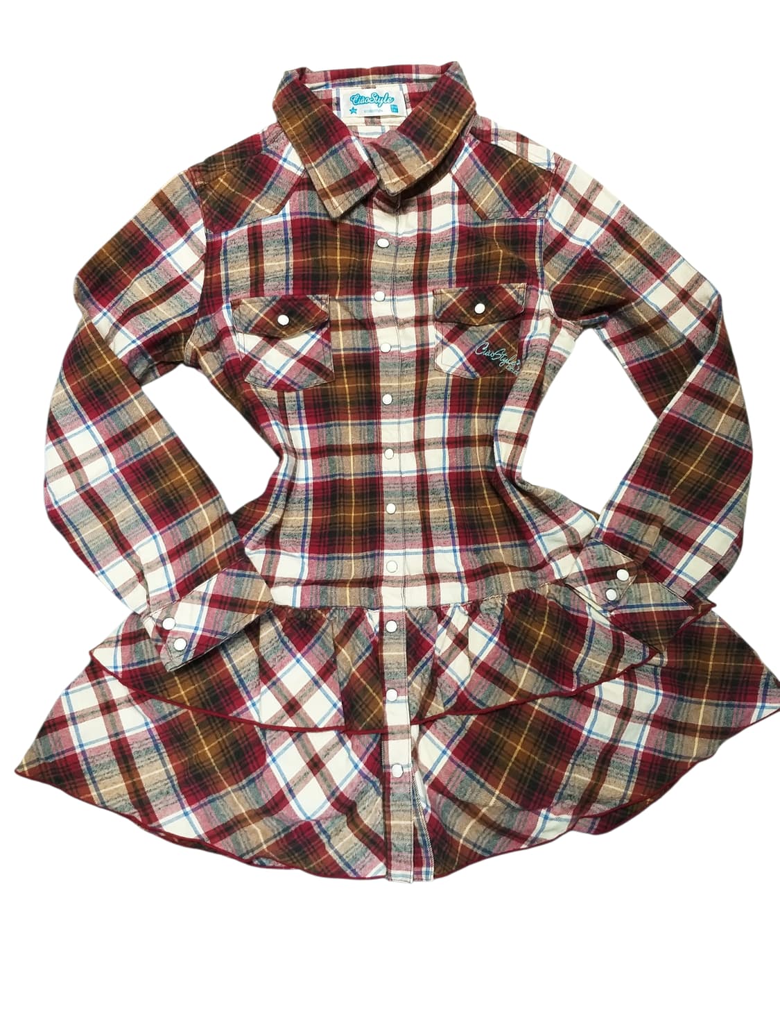 빈티지 체크 캉캉원피스 베이비돌 그런지페어리 히메갸루 캐캐체 핀터깔 펑크 상품이미지1