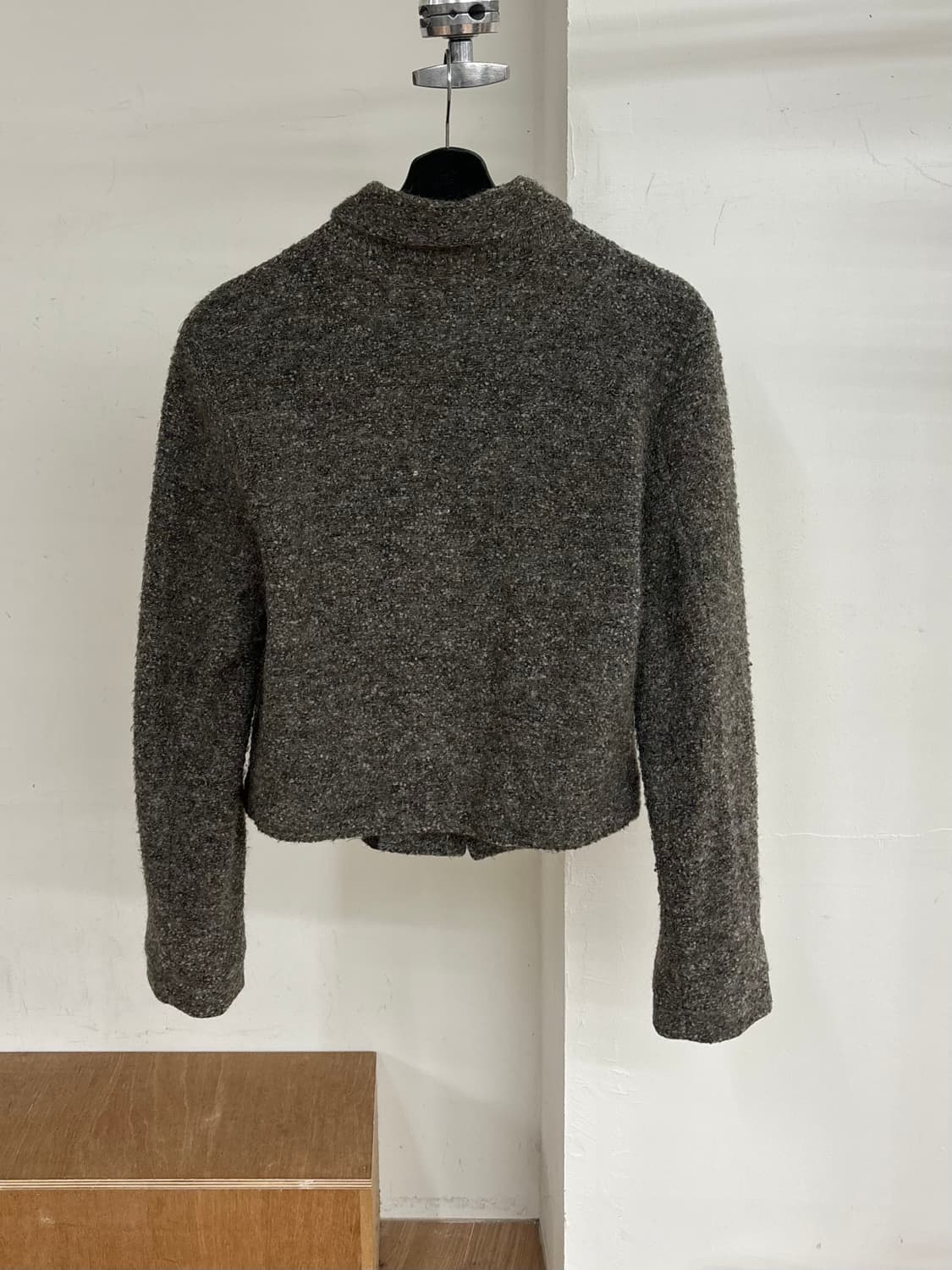 토가 그레이 울 크롭 블레이저 상품이미지6