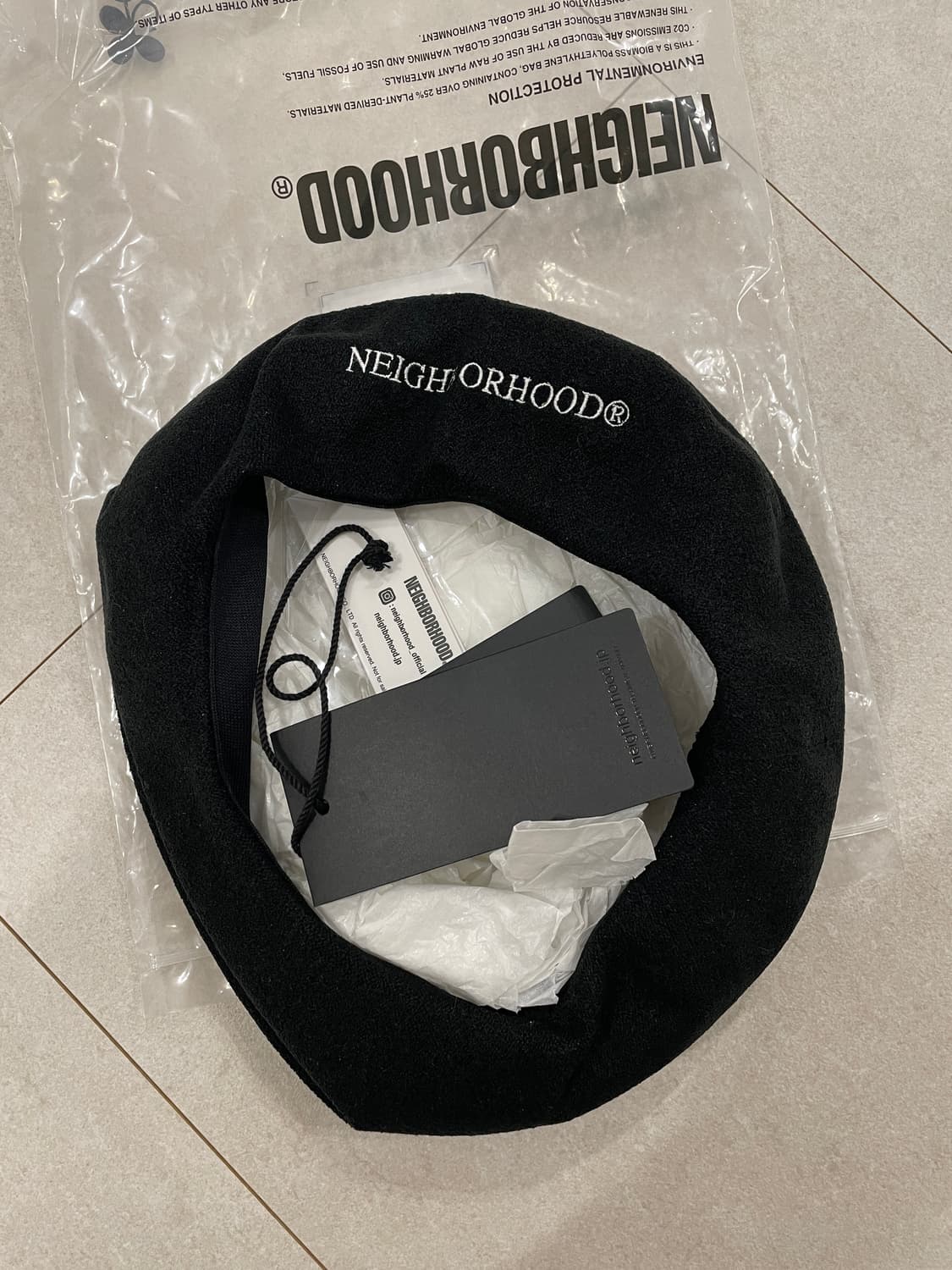 [Lsize] 네이버후드 블랙 베레모 상품이미지3