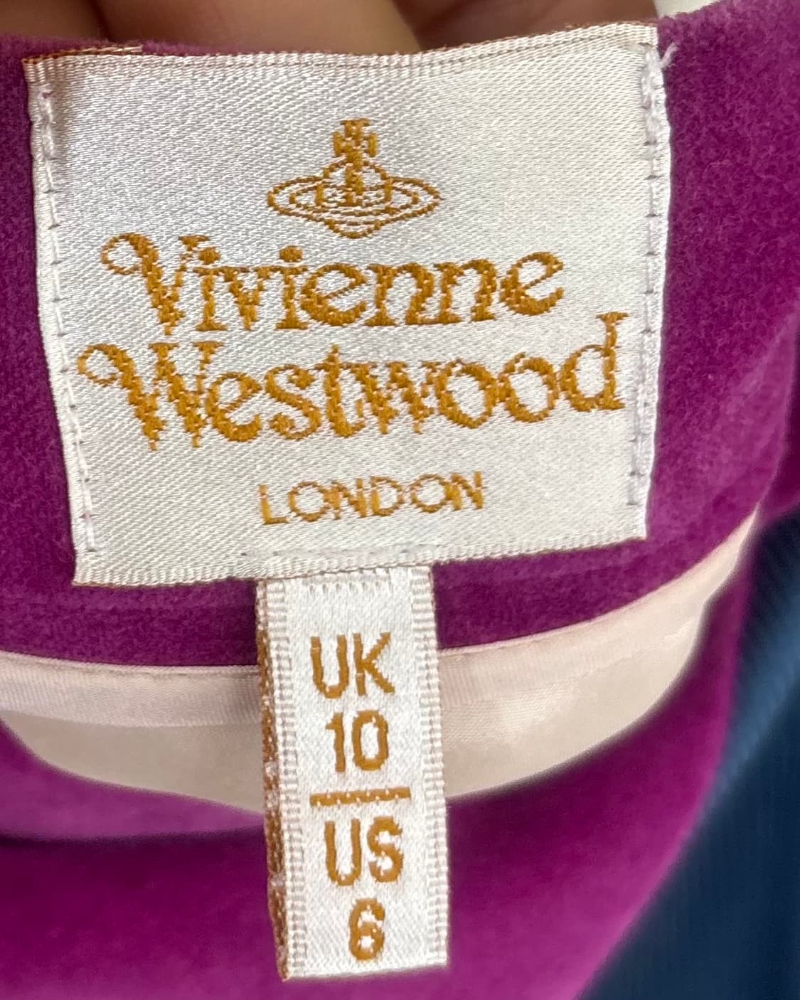 비비안웨스트우드 벨벳 패치워크 스커트 상품이미지7