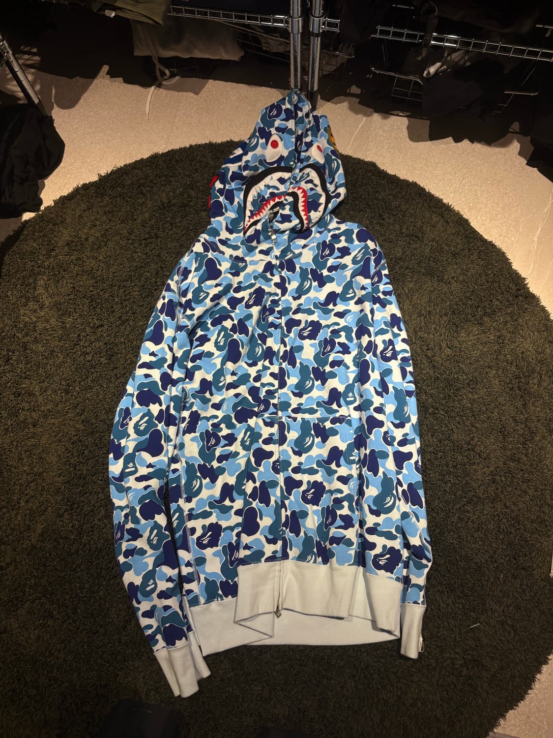 베이프 abc 카모 풀집업 후디 xxL(2xl) 상품이미지3