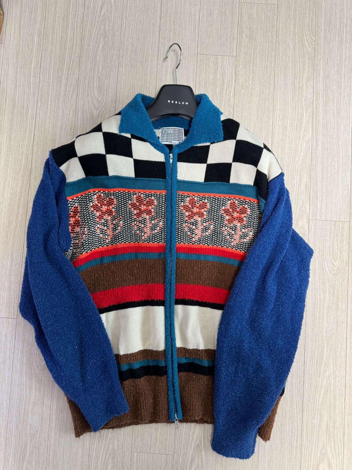 유쓰배쓰 집업가디건 상품이미지2