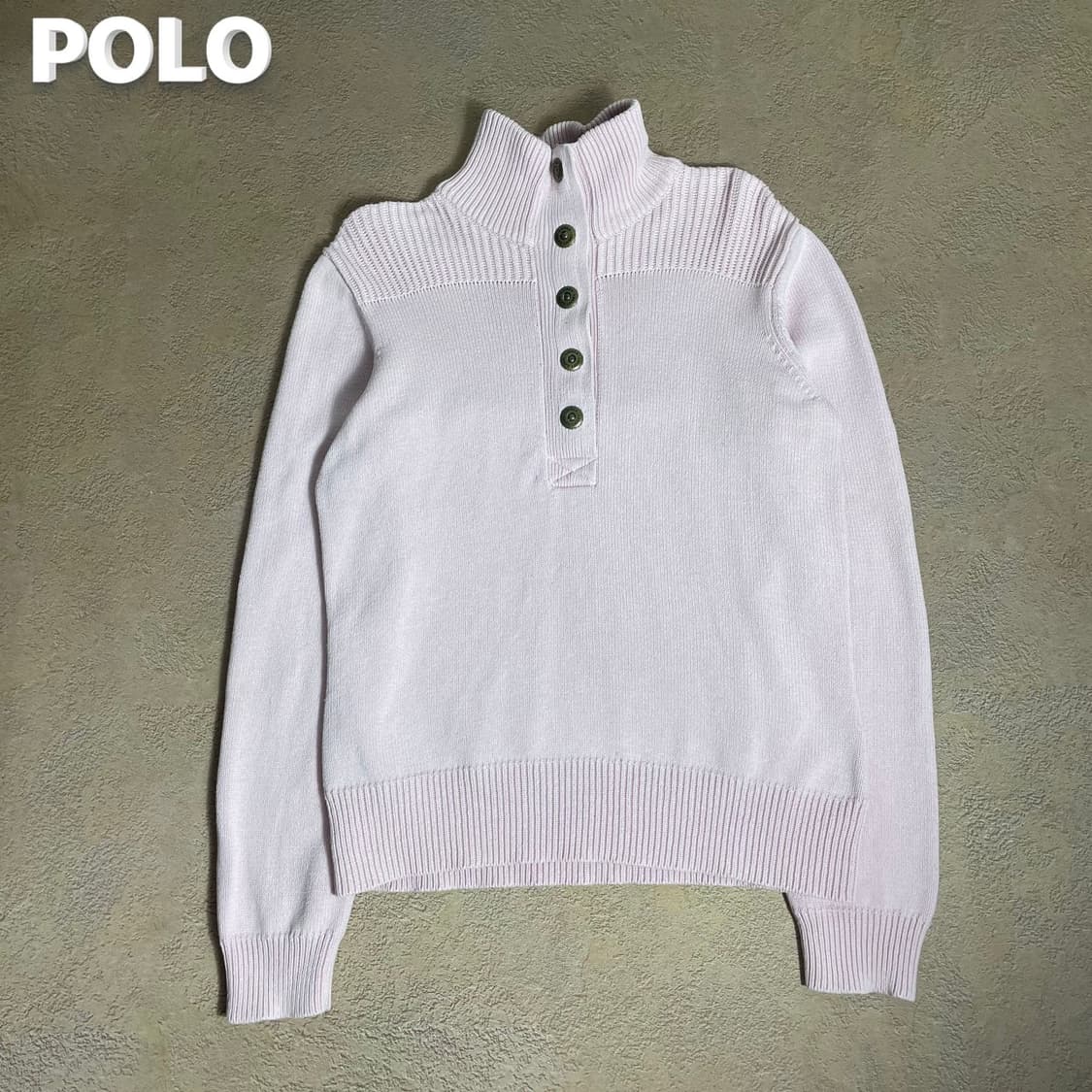 [L] 폴로 니트 (새상품급) 상품이미지1
