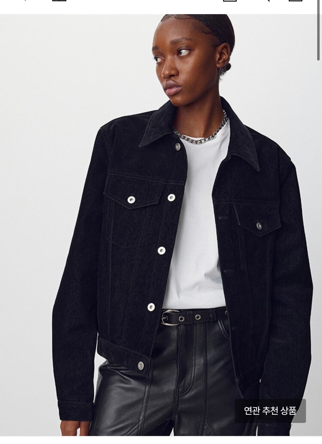 토니웩벨벳데님자켓 XL 팝니다. 상품이미지1