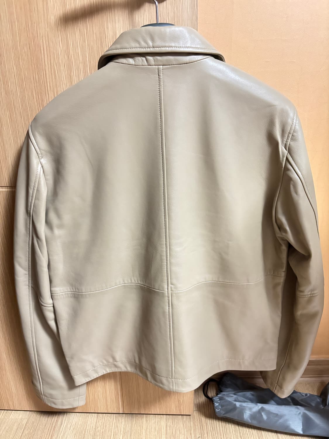 선플라워 숏 레더 자켓 상품이미지2