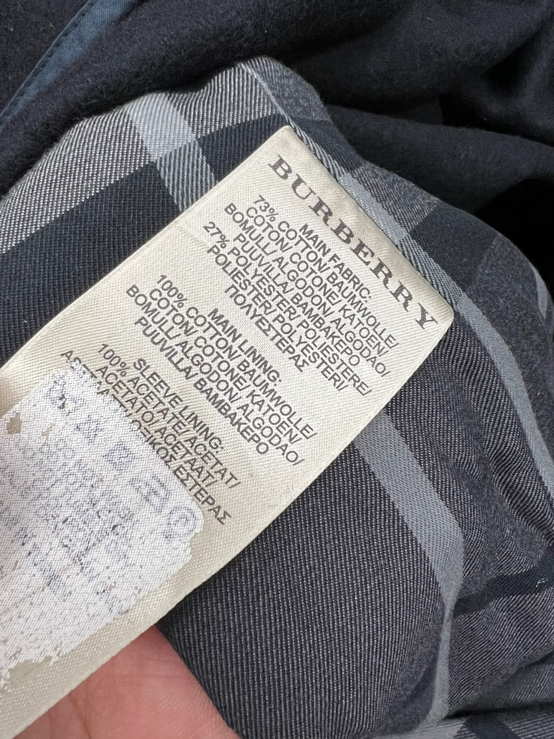 105) 버버리 런던 라이너 트렌치코트 상품이미지10