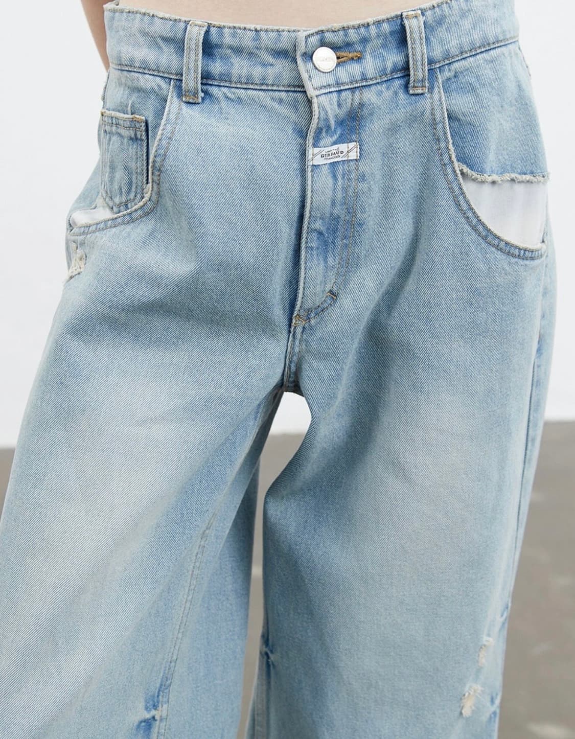 [정가16.9만원,마리떼 프랑소와 저버] 지수, 고윤정 착용 데님 팬츠 상품이미지4