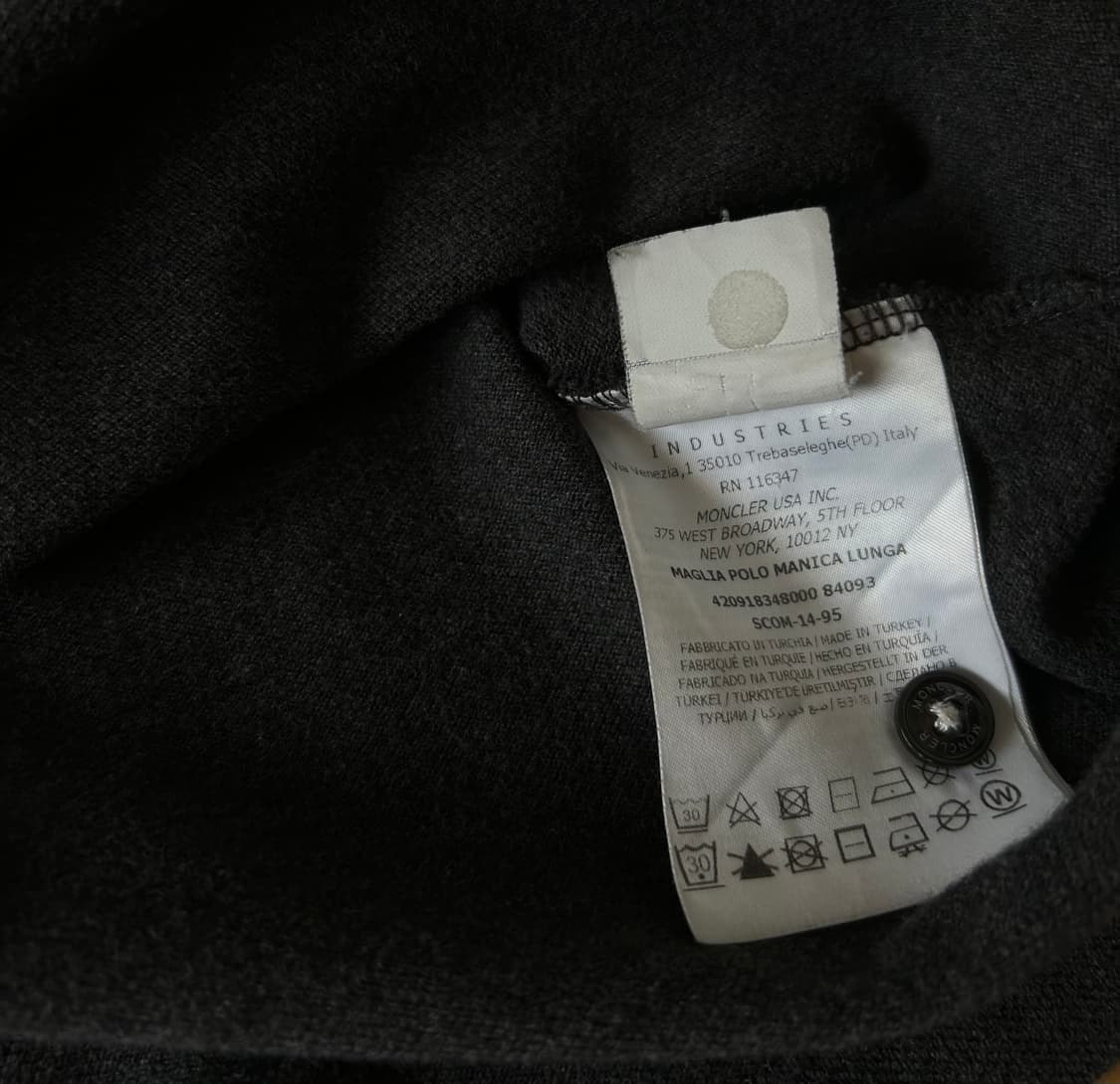 몽클레어 긴팔 폴로 셔츠 상품이미지2