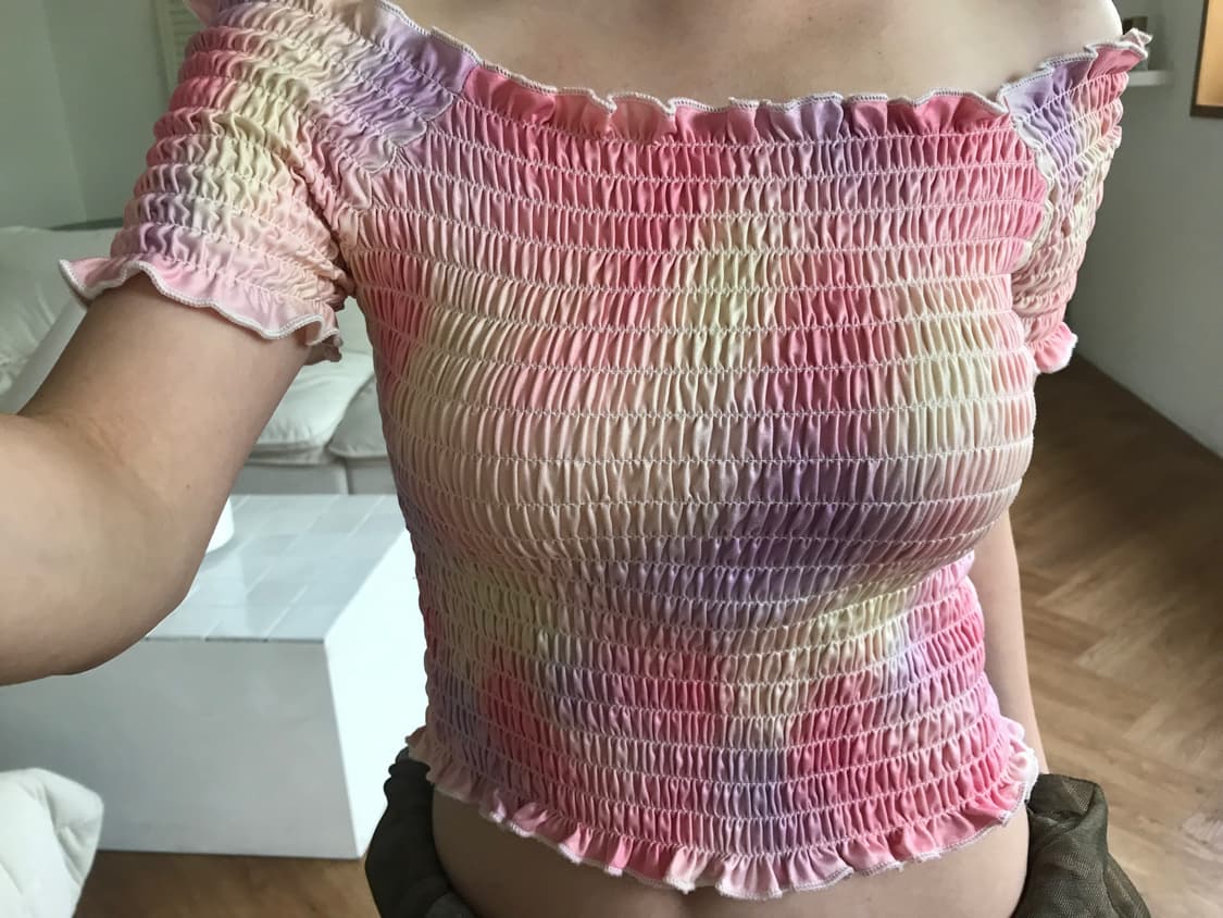 vintage smoke top 상품이미지5