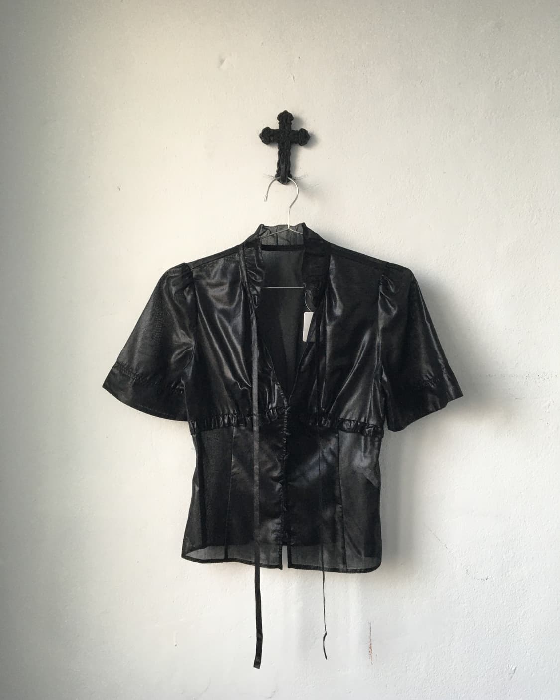 Glossy blouse 상품이미지1