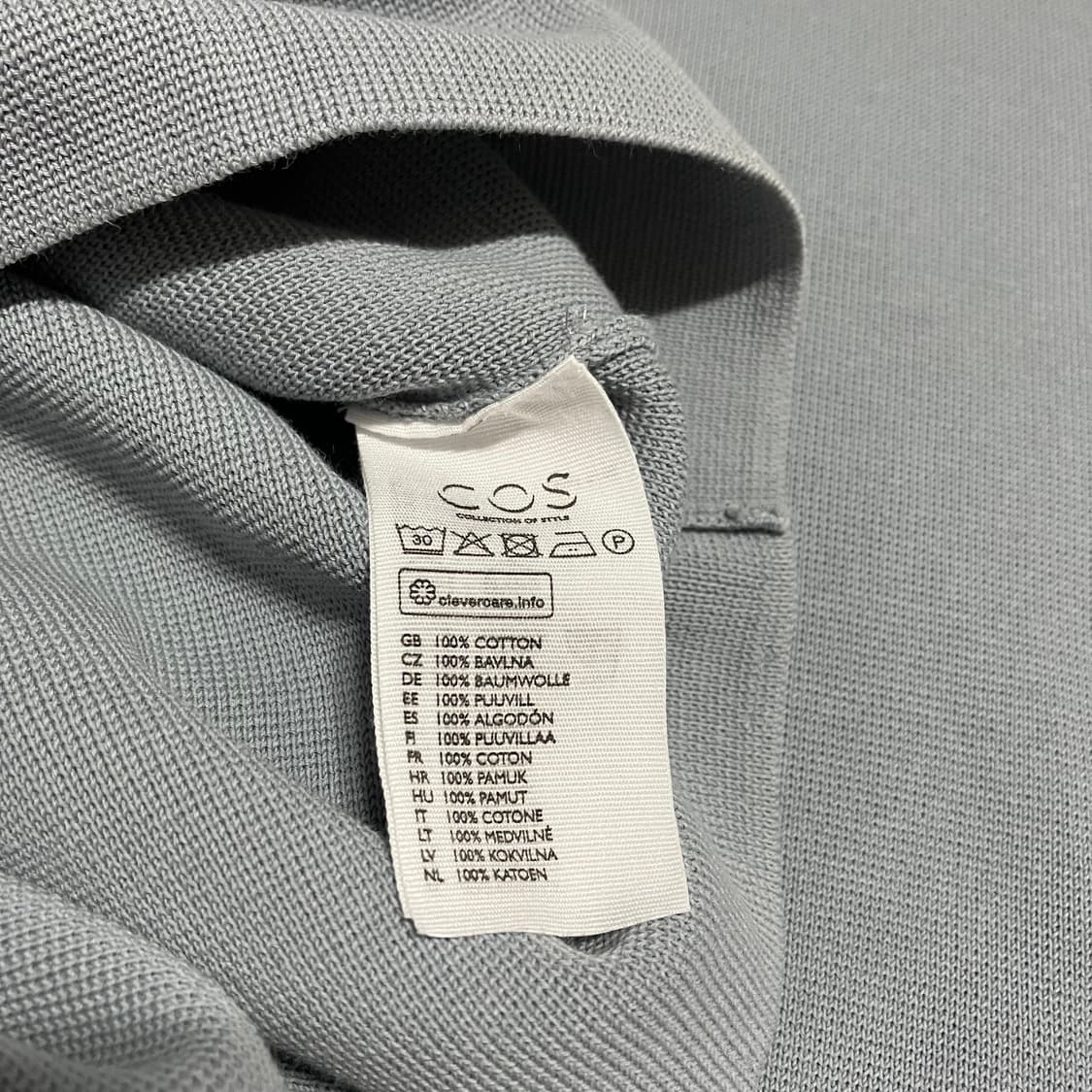 COS 코스 코튼 모크넥 니트 [L] 상품이미지9