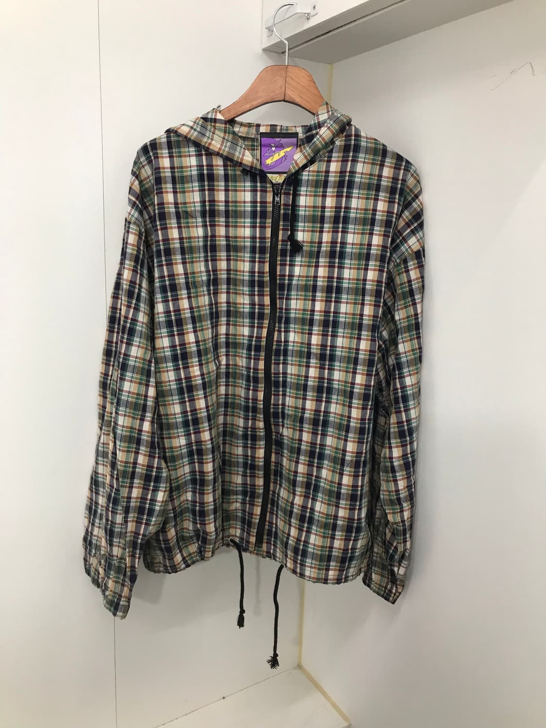 ♫ 빈티지 체크 후디 코디 🌳 (4p) 상품이미지4