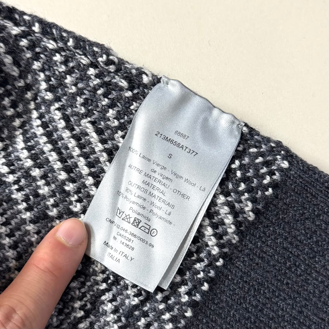 [정품/당일출고]디올 오블리크 니트 상품이미지4