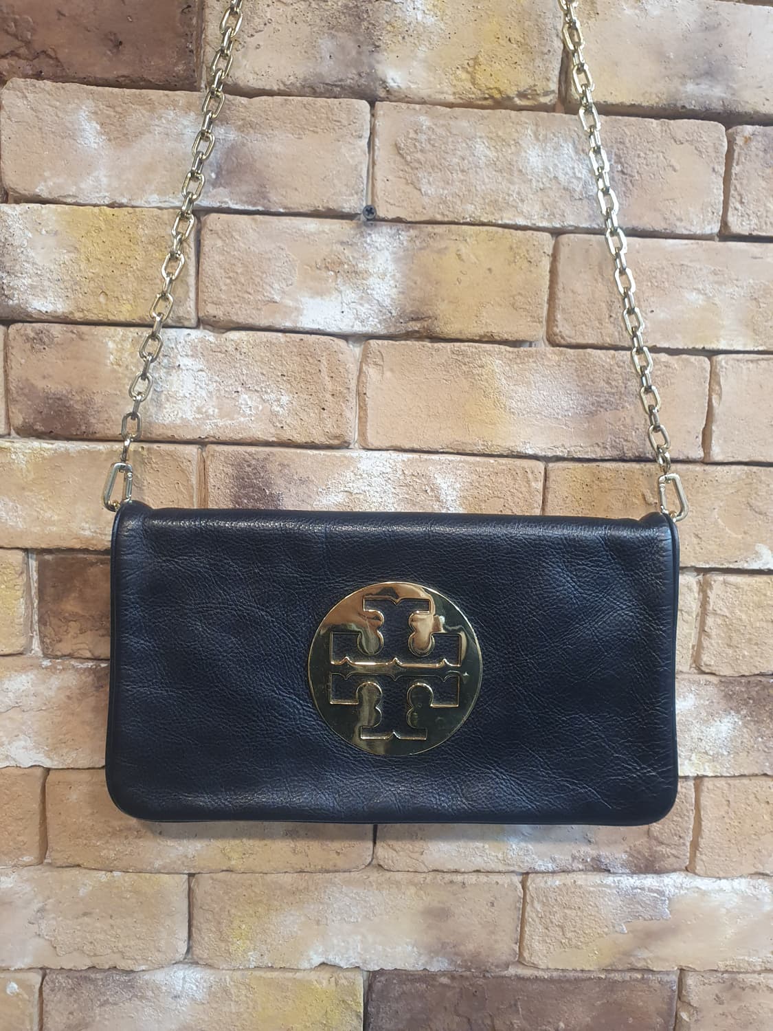 토리버치 블랙 레더 체인백 상품이미지2