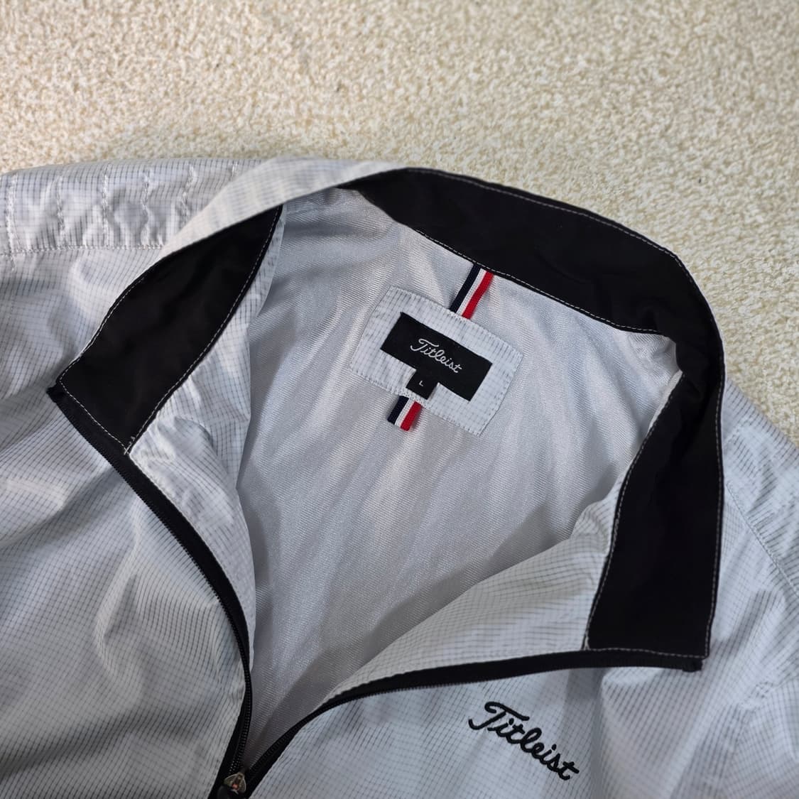 [L] 타이틀리스트 골프 바람막이 집업 자켓 1215J1 상품이미지3