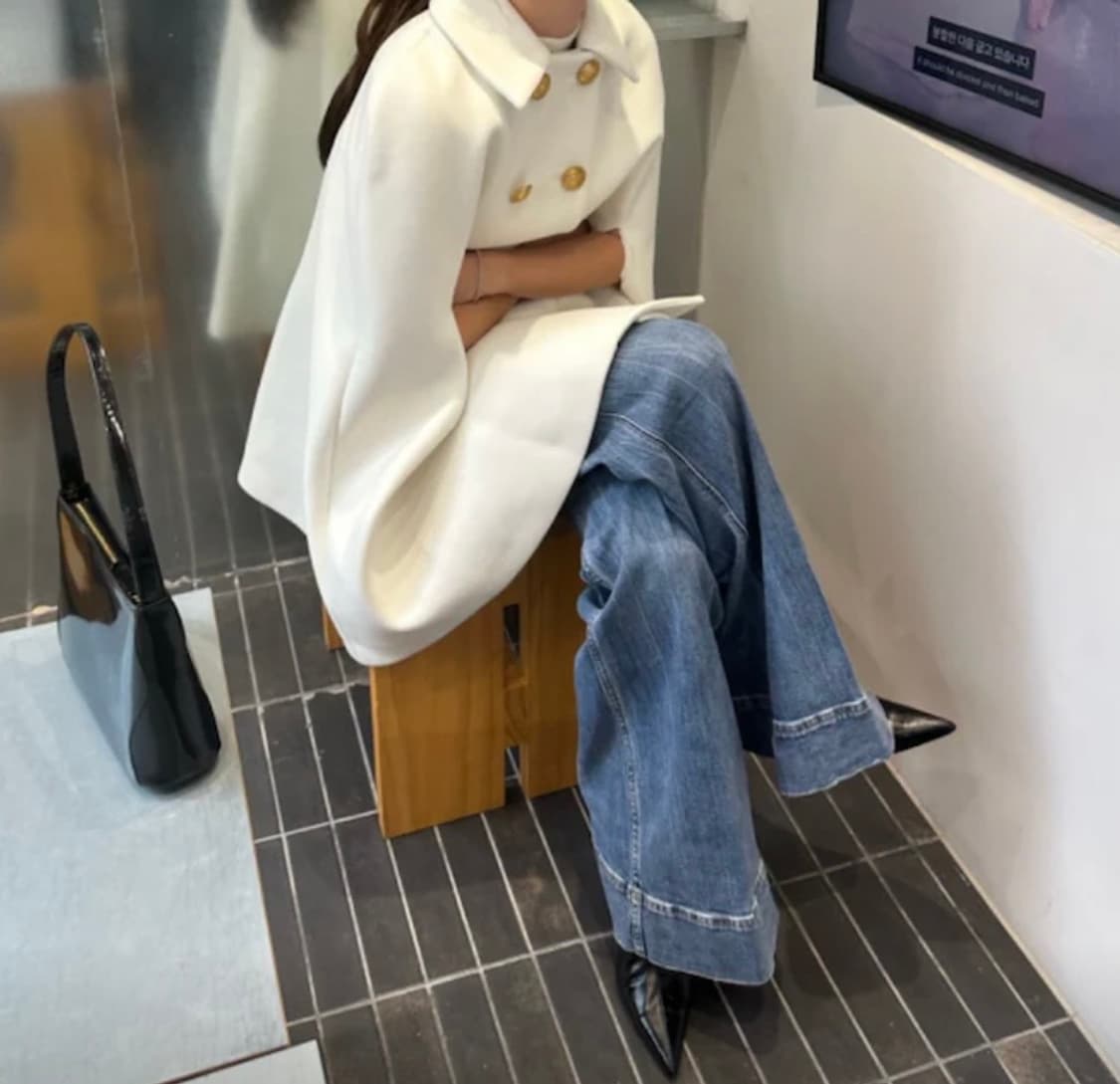 앨리스앤올리비아 케이프코트 아이보리 상품이미지1