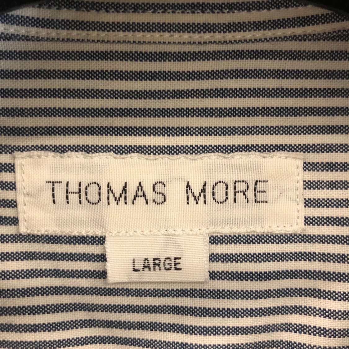 토마스모어 프렌치 스트라이프셔츠 L 오버 상품이미지5