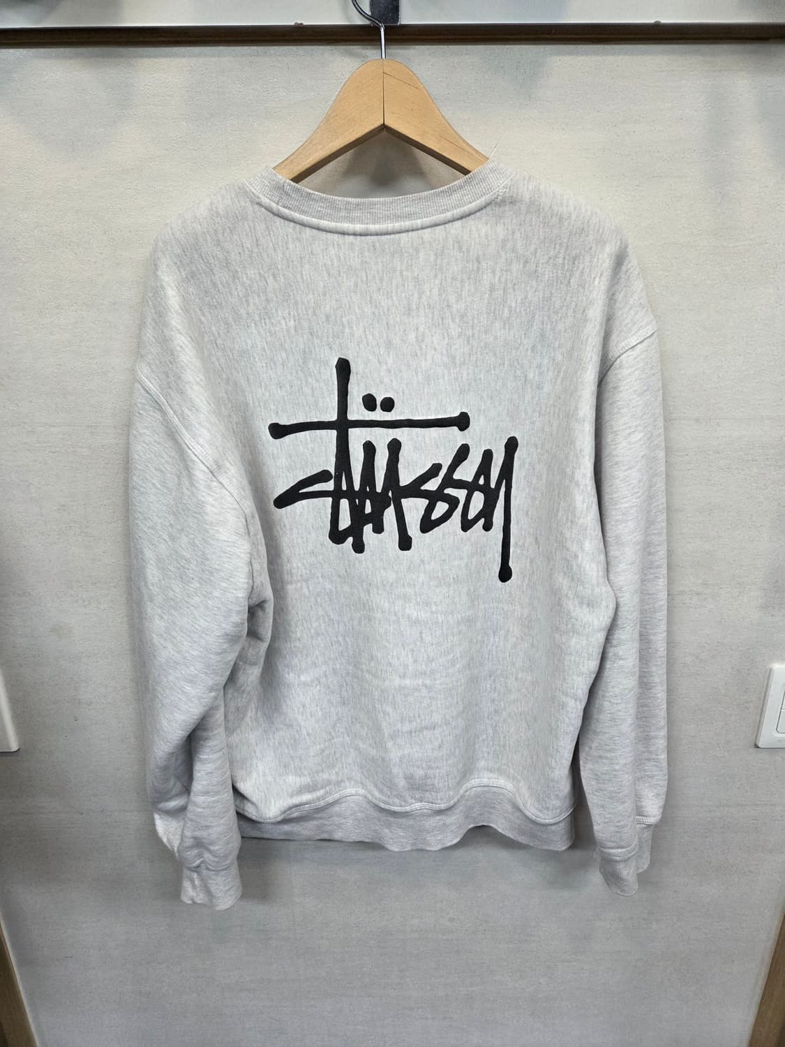 스투시 기모 후드티 xl 상품이미지2