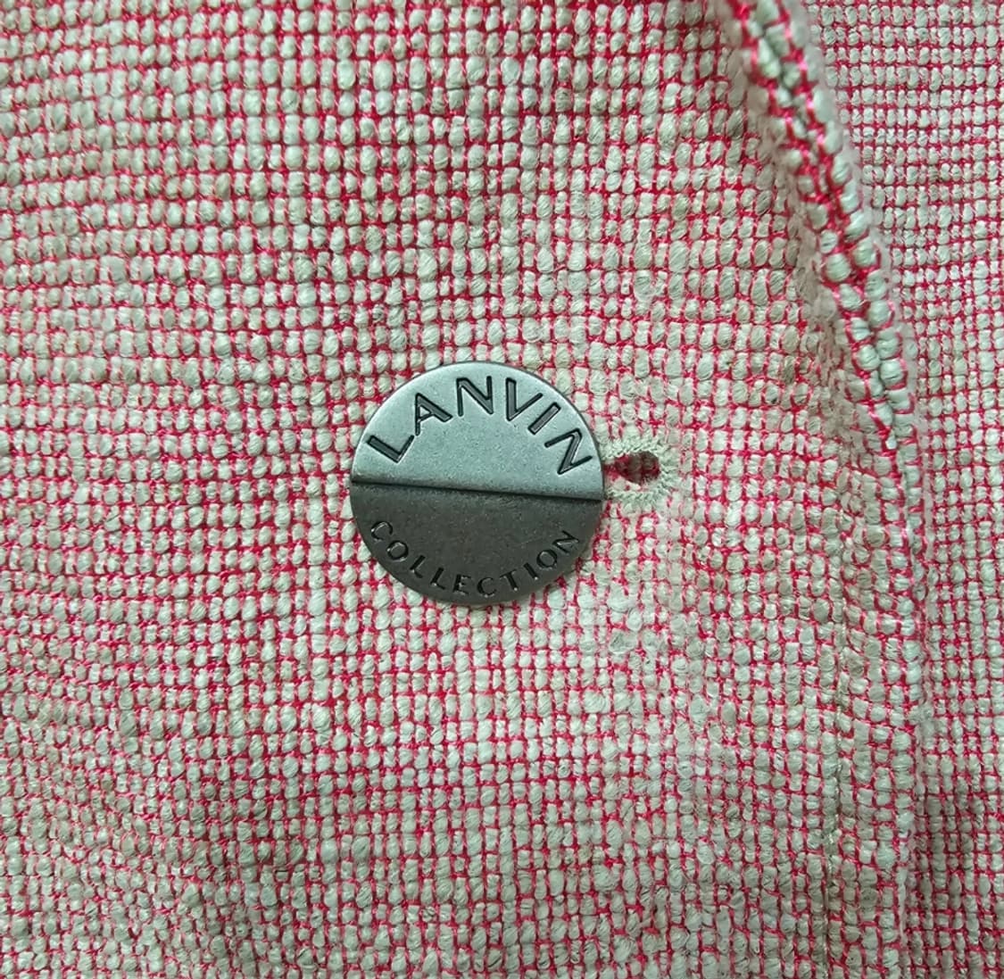 LANVIN 랑방 핑크 트위드 자켓 ~55 상품이미지6