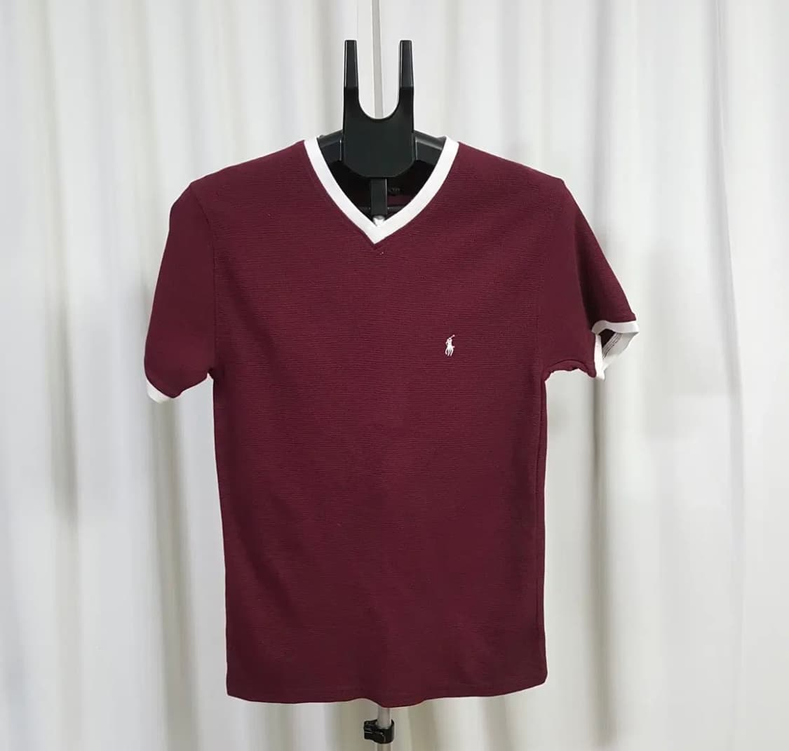 폴로 여성 브이넥 반팔 티셔츠 95 상품이미지1