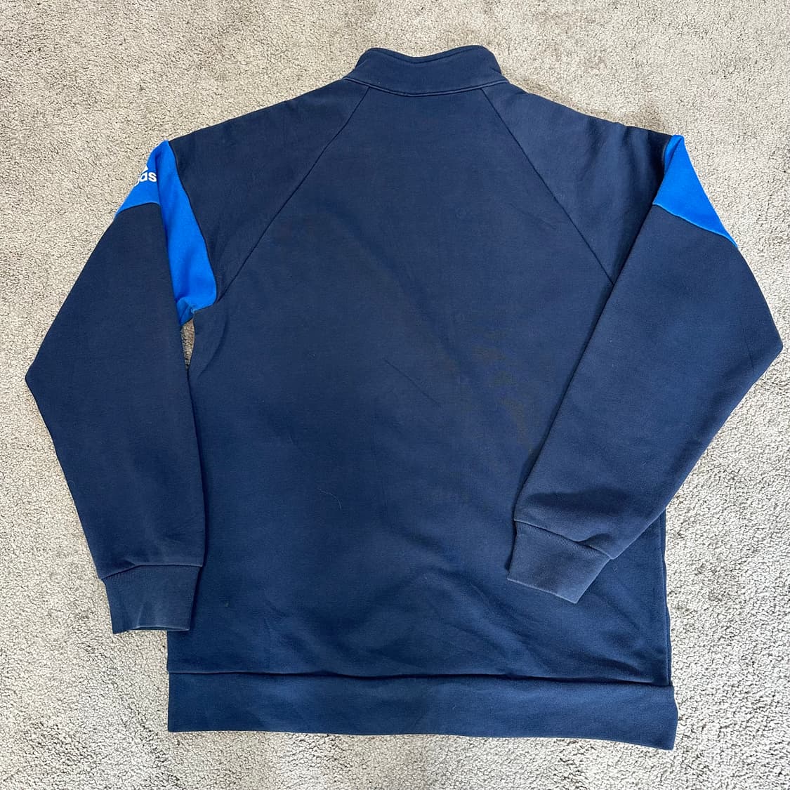 아디다스 올드스쿨 배색 코튼 집업 트랙탑L 상품이미지6