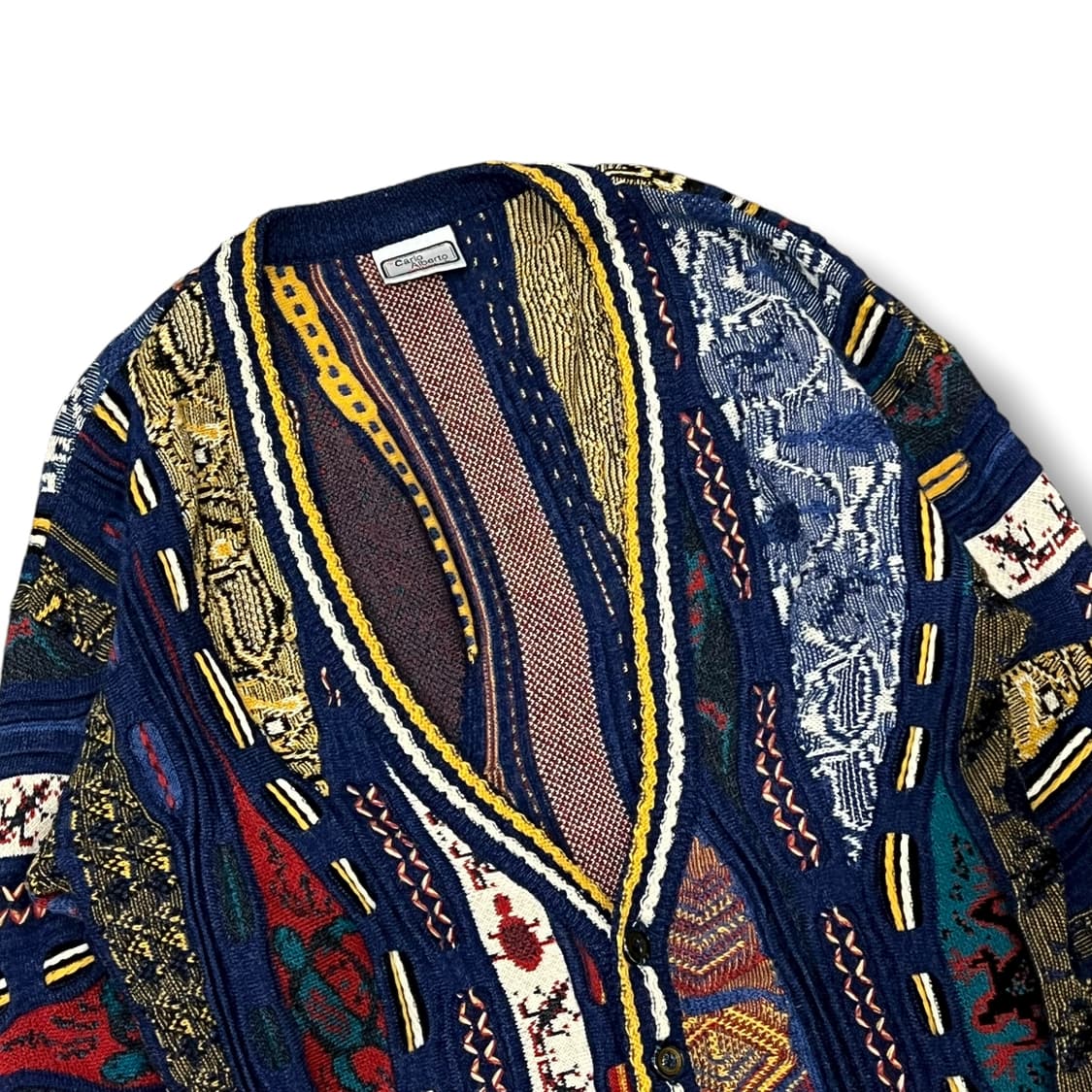 카를로 알베르토 에스닉 케이블 가디건 s08549 상품이미지4