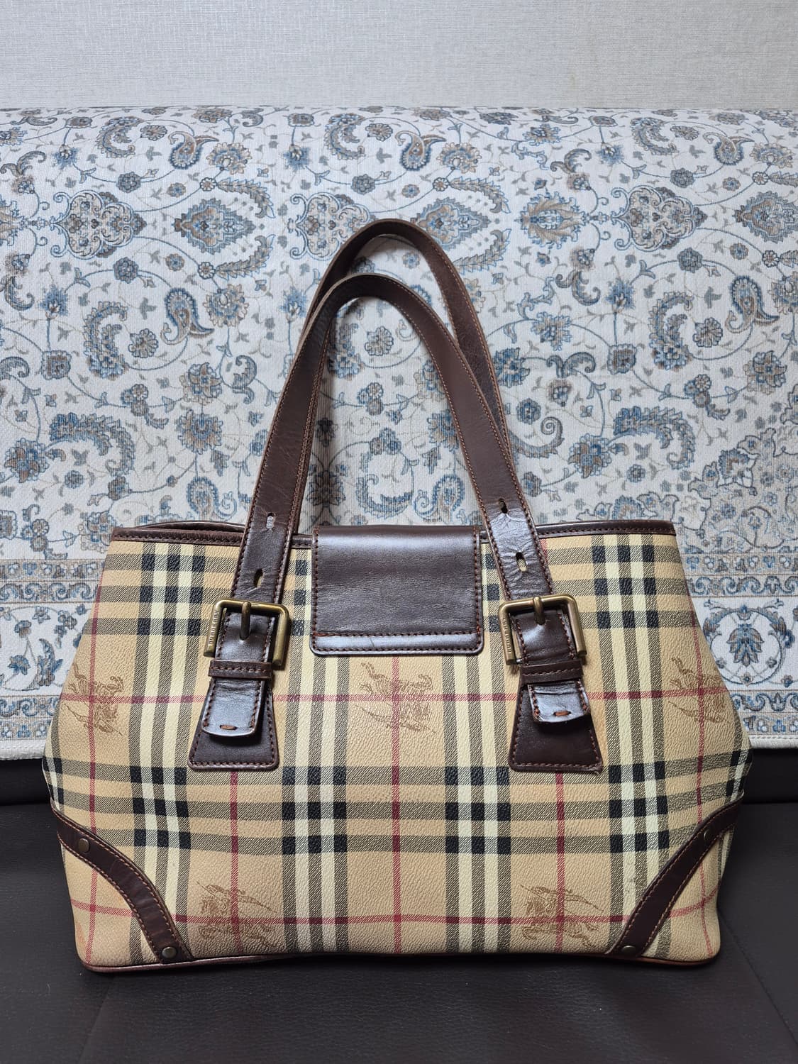 버버리노바체크숄더백(정품) 상품이미지3