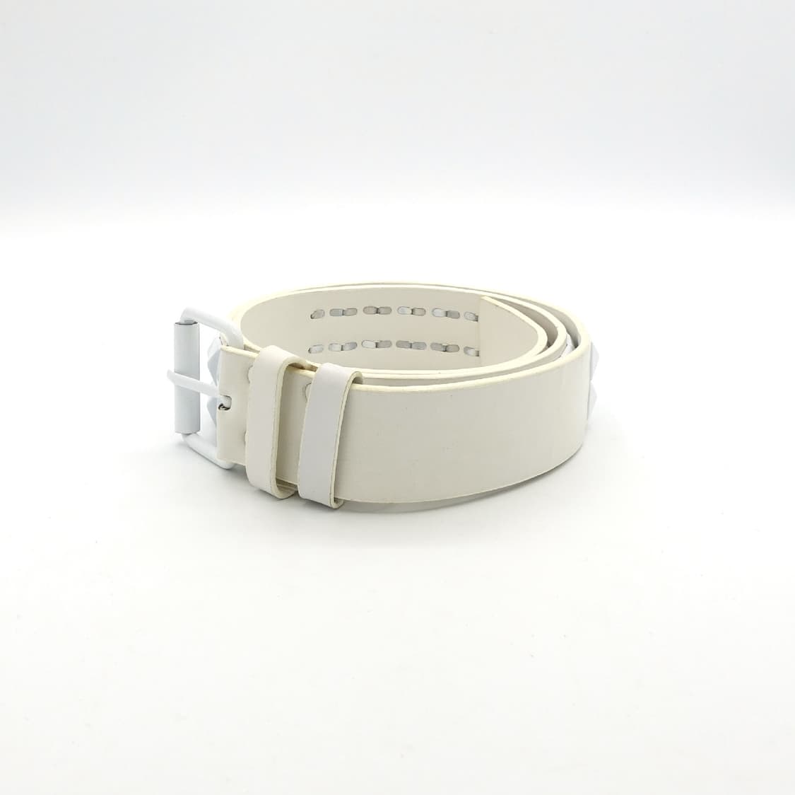 VINTAGEBELT 빈티지 화이트 스터드 벨트 상품이미지4