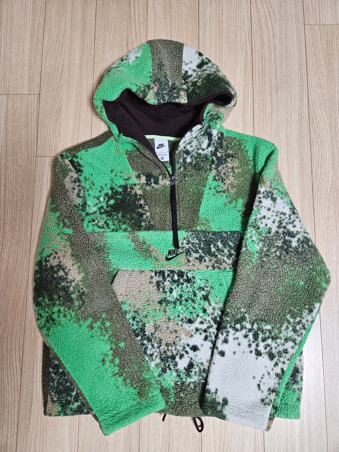 쉐르파 뉴 나이키 에센셜 반집업 후드티 M 상품이미지1